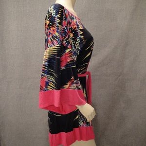 Multi color dress coverup